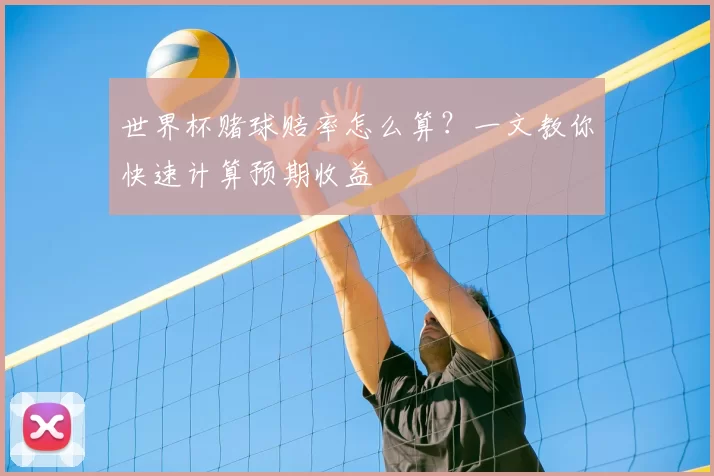 世界杯赌球赔率怎么算？一文教你快速计算预期收益