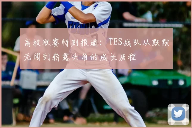 高校联赛特别报道：TES战队从默默无闻到崭露头角的成长历程